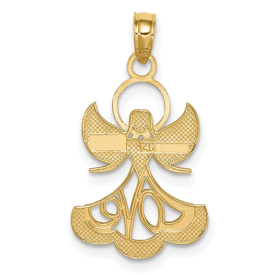 Gold Love Angel Pendants