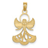Gold Love Angel Pendants