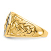 Gold Polished Trinity Knot Rings