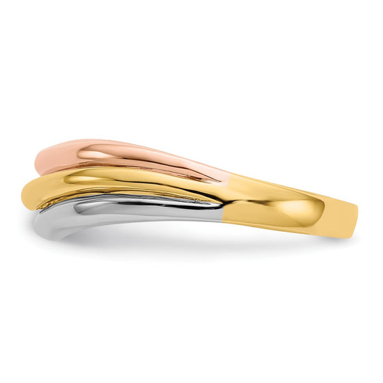 Gold Polished Classic Rings