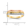 Gold Polished Classic Rings