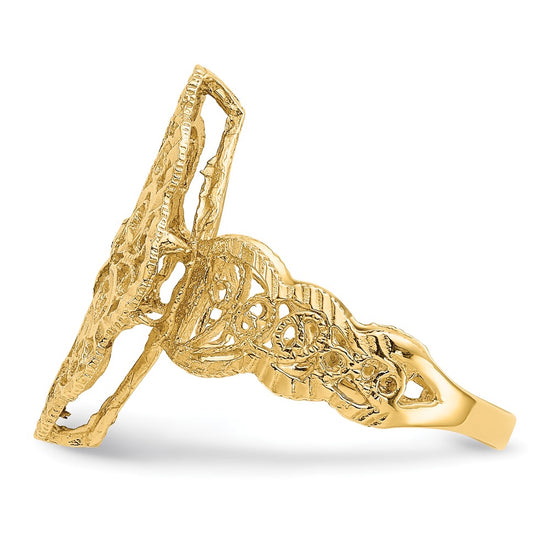 Gold Polished Fashion Rings