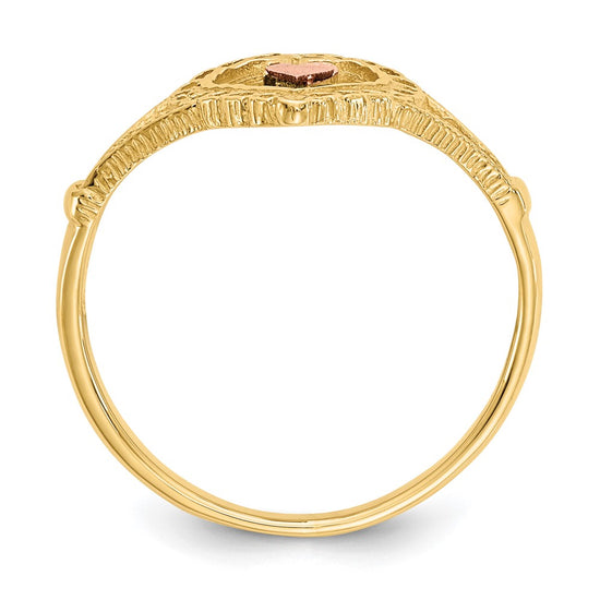 Gold Polished Sweet 15 Rings
