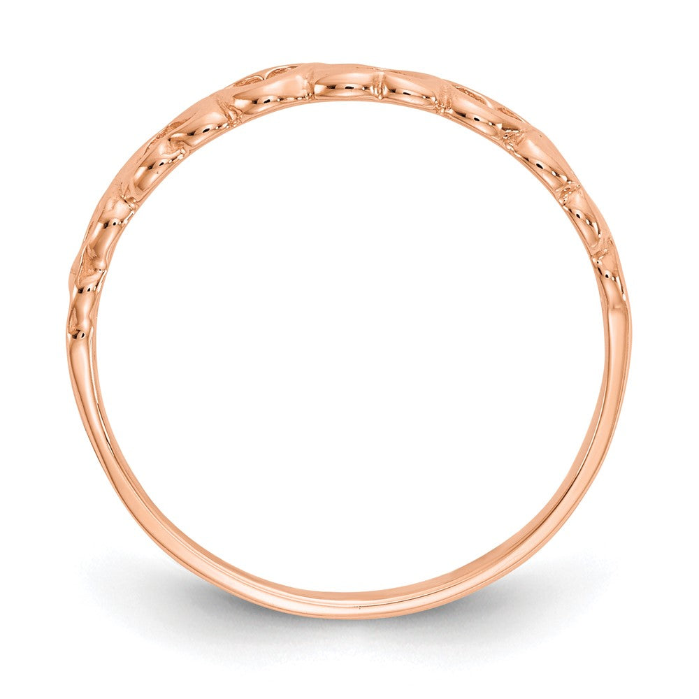 Gold Hearts Rings