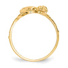 Gold Polished Religious Rings