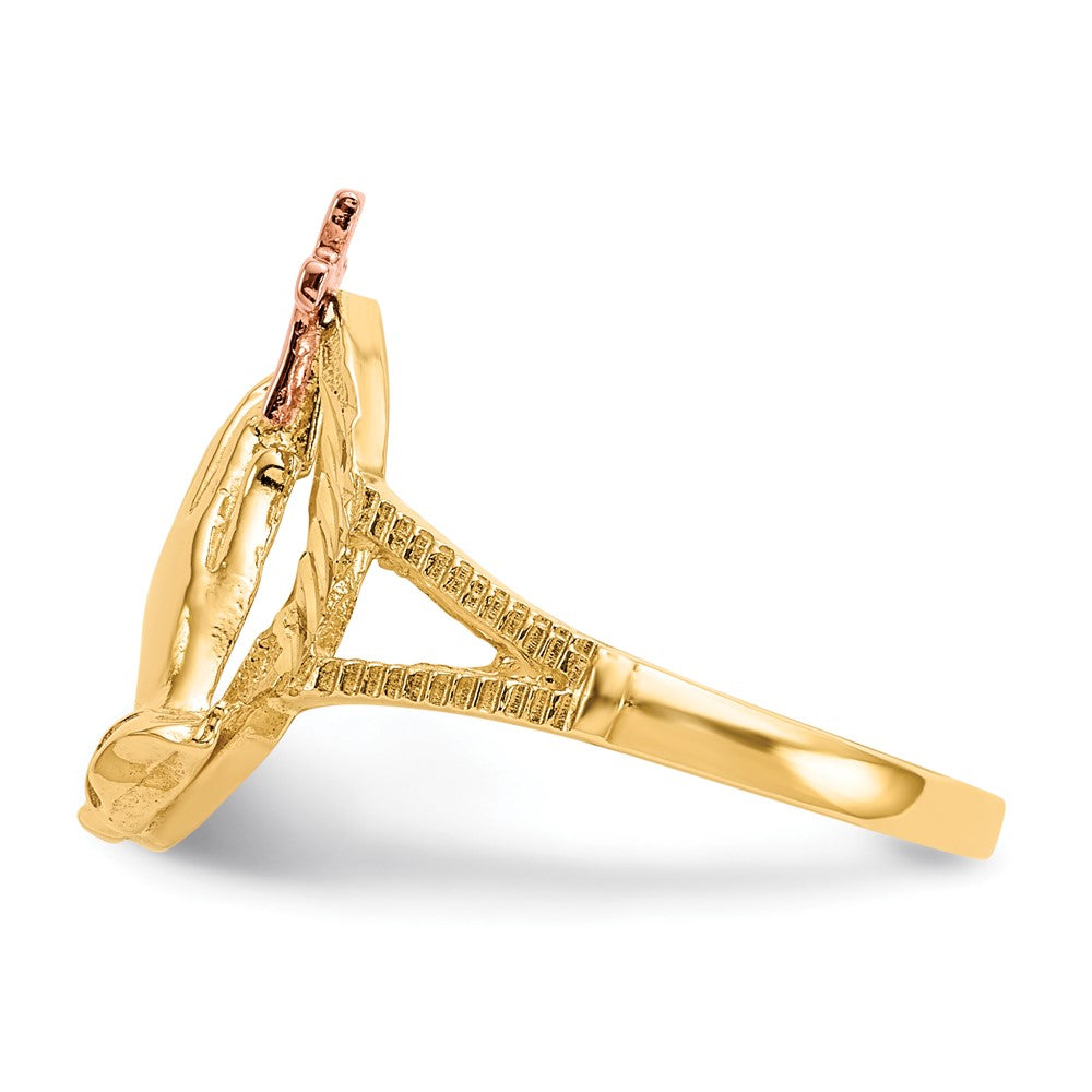 Gold Polished Religious Rings
