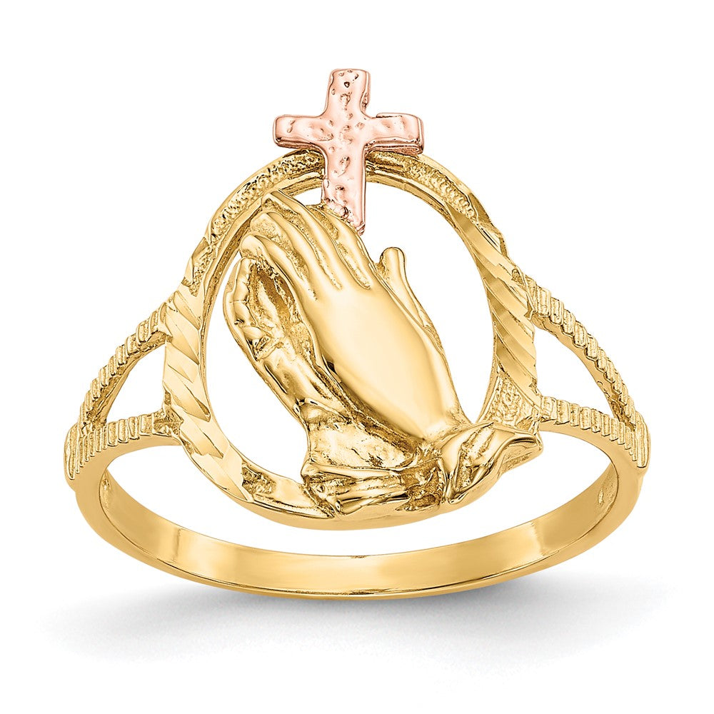 Gold Polished Religious Rings