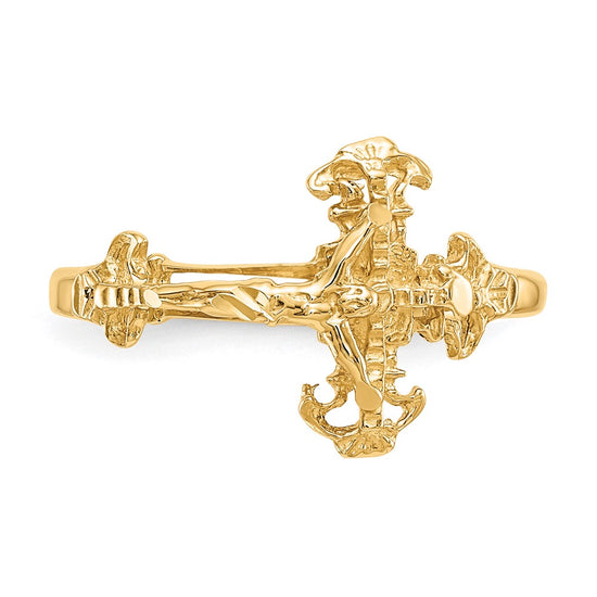 Gold Polished Religious Rings