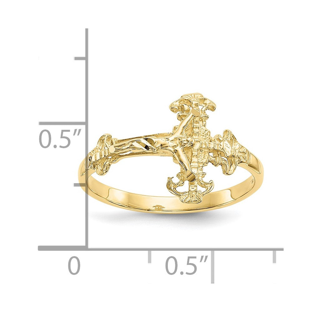 Gold Polished Religious Rings