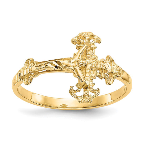 Gold Polished Religious Rings