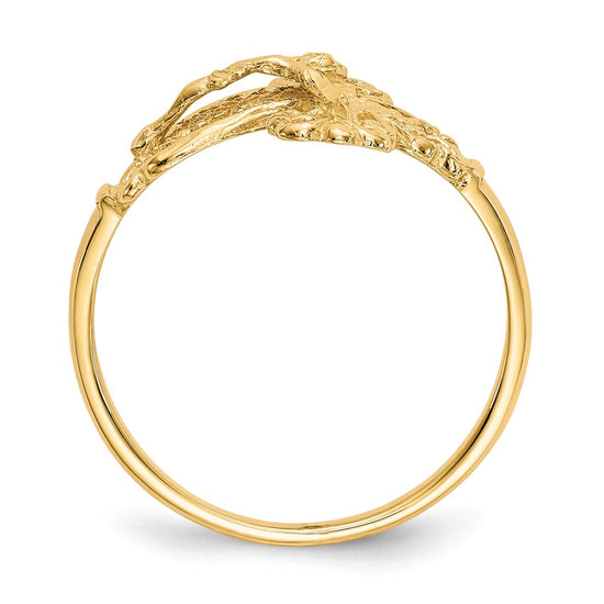 Gold Polished Religious Rings