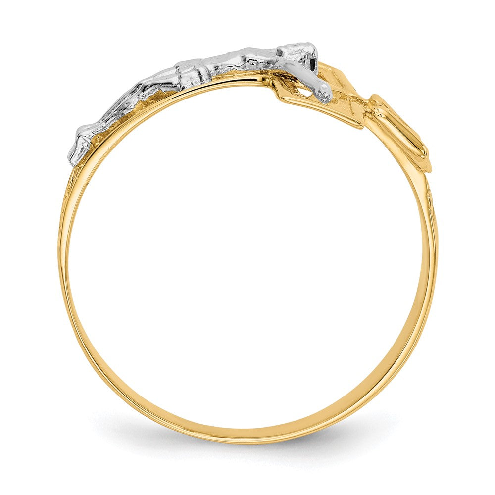 Gold Polished Religious Rings
