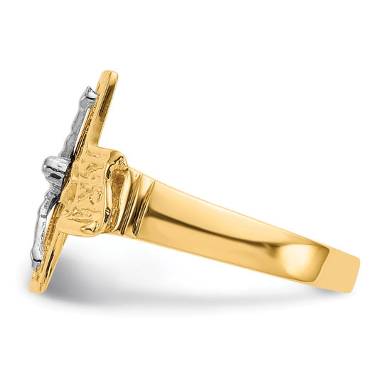 Gold Polished Religious Rings