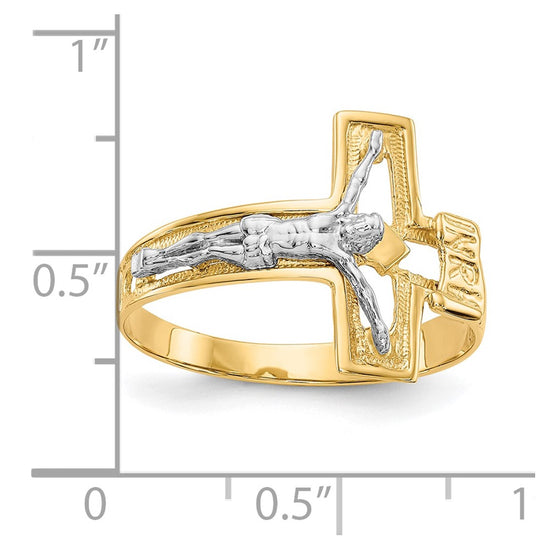 Gold Polished Religious Rings