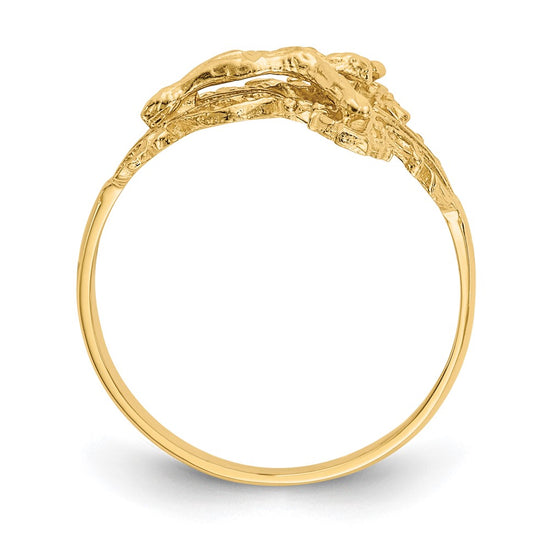 Gold Polished Religious Rings