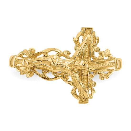 Gold Polished Religious Rings