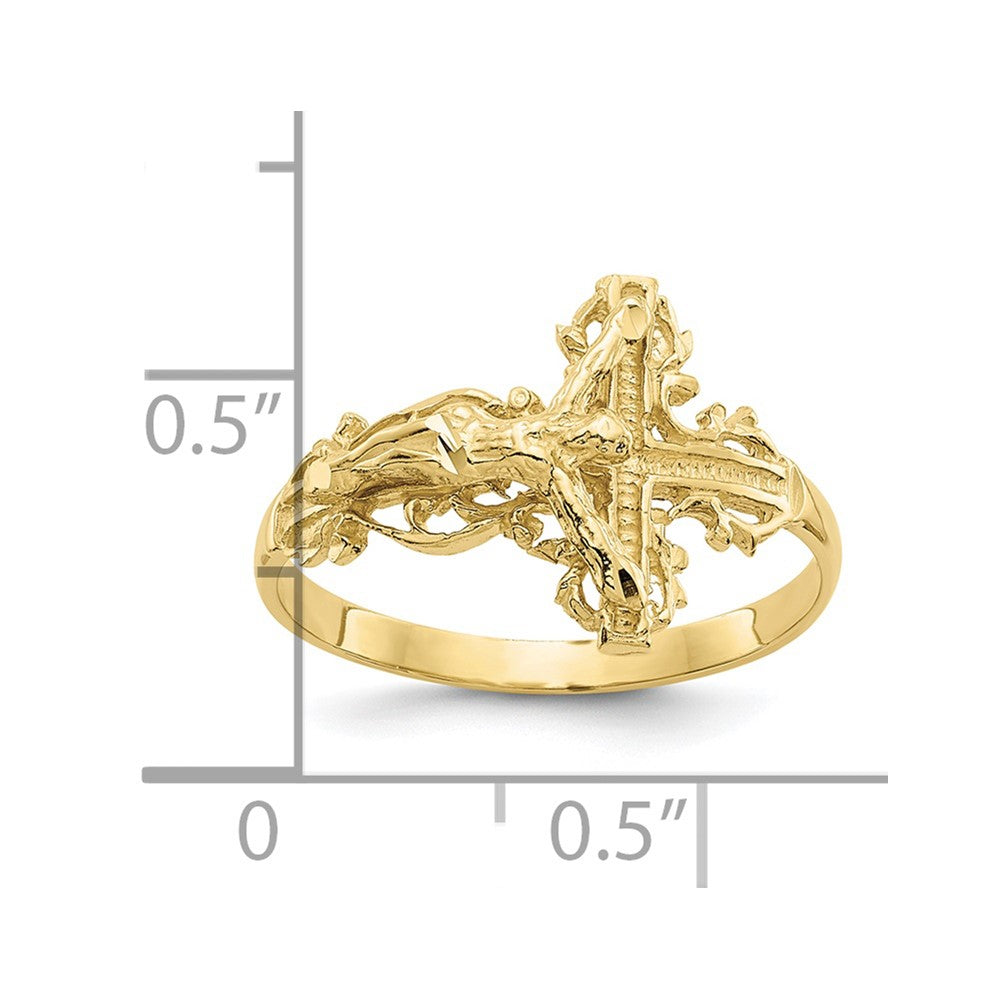 Gold Polished Religious Rings