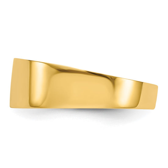 Gold Polished Classic Rings