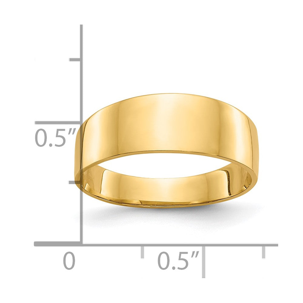 Gold Polished Classic Rings