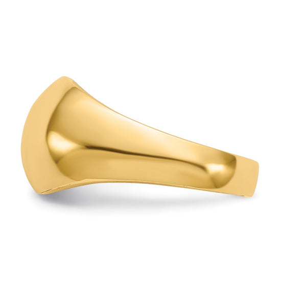 Gold Polished Classic Rings