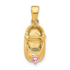 Birthstone Engraveable Baby Shoe Charms