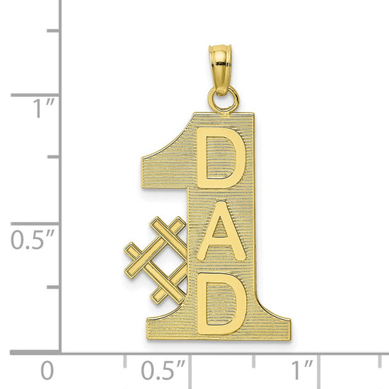 10K #1 DAD Charm