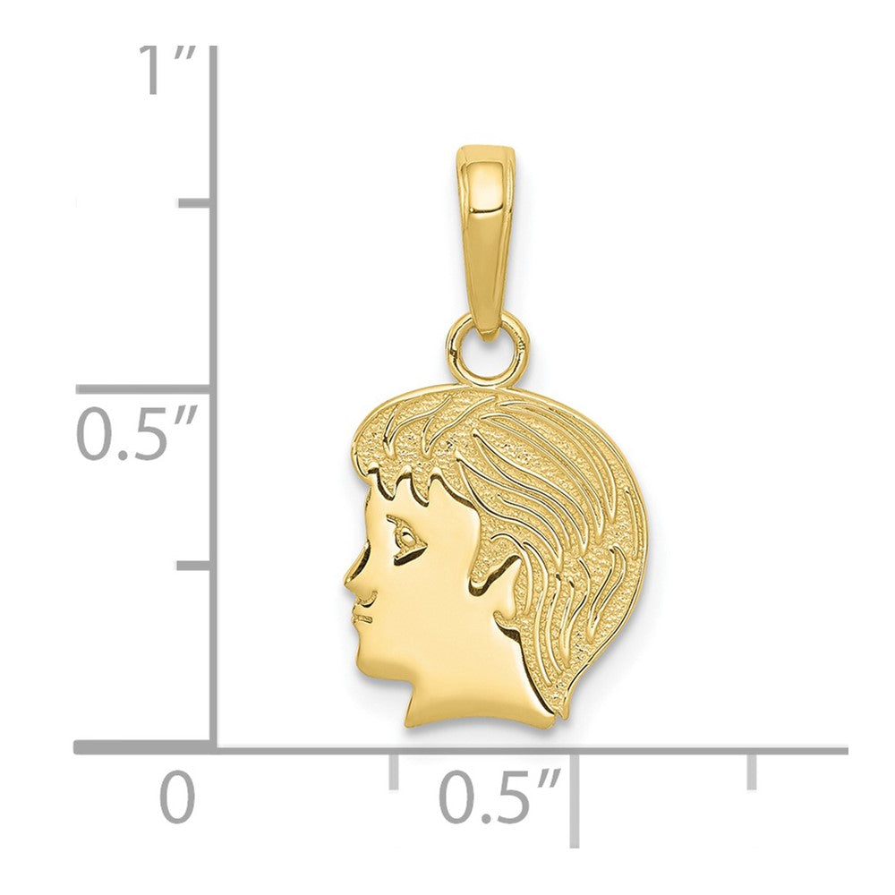 Gold Polished Child Pendants