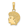 Gold Polished Child Pendants