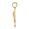 Gold Little Girl Charm