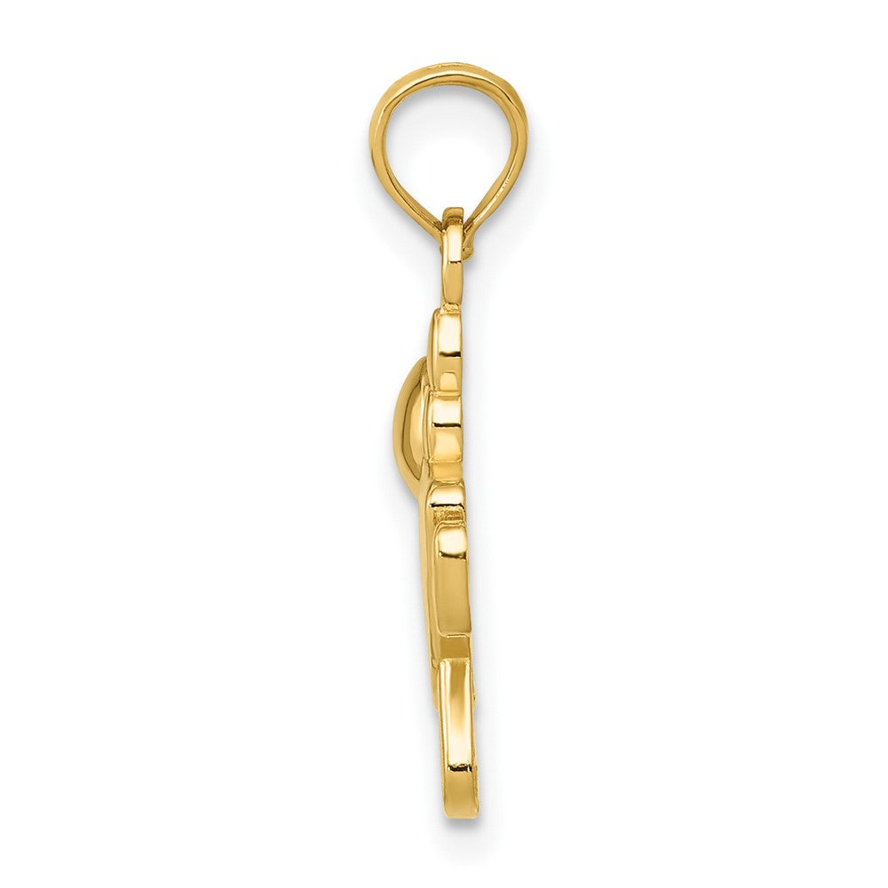 Gold Little Girl Charm