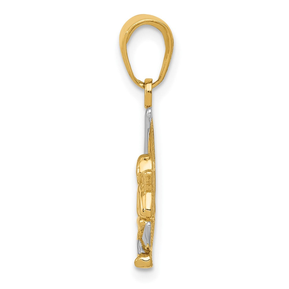 Gold Polished Celestial Pendants