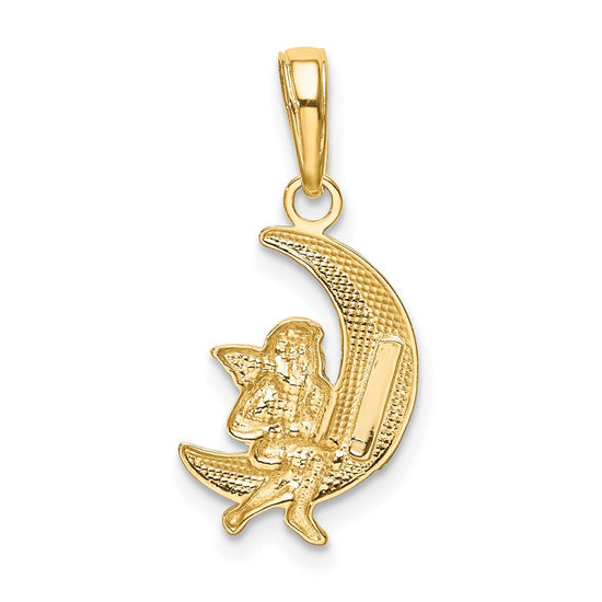 Gold Polished Celestial Pendants