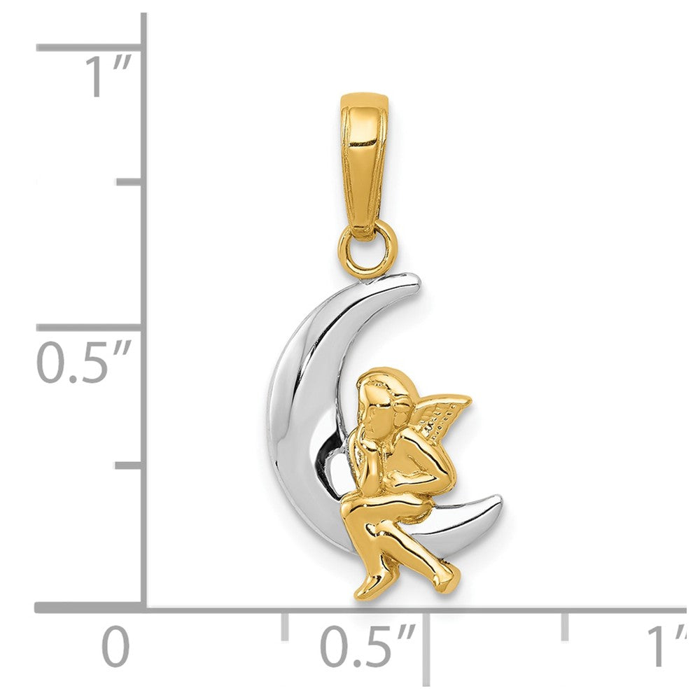 Gold Polished Celestial Pendants