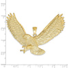Gold Polished Eagle Pendants
