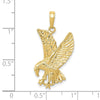 Gold Polished Eagle Pendants