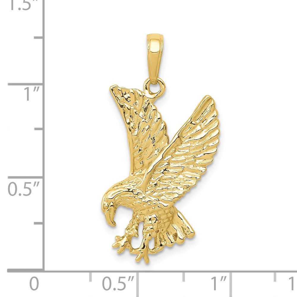 Gold Polished Eagle Pendants