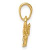 Gold Polished Jungle Animal Pendants