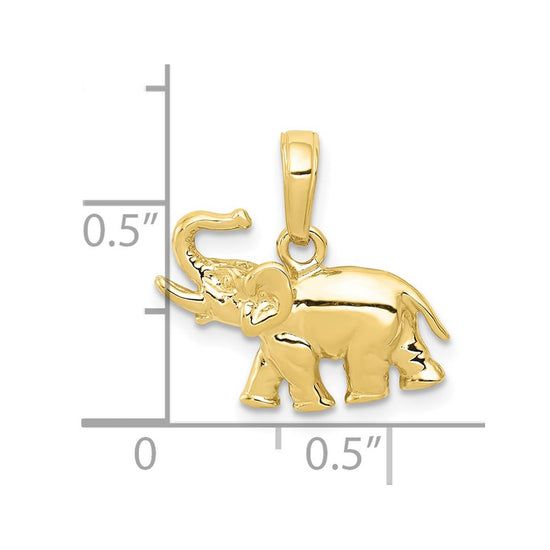 Gold Polished Jungle Animal Pendants
