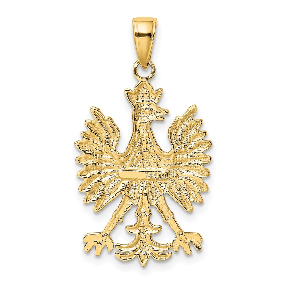 Gold Polished Eagle Pendants