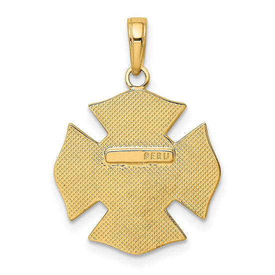 Gold Polished First Responder Pendants