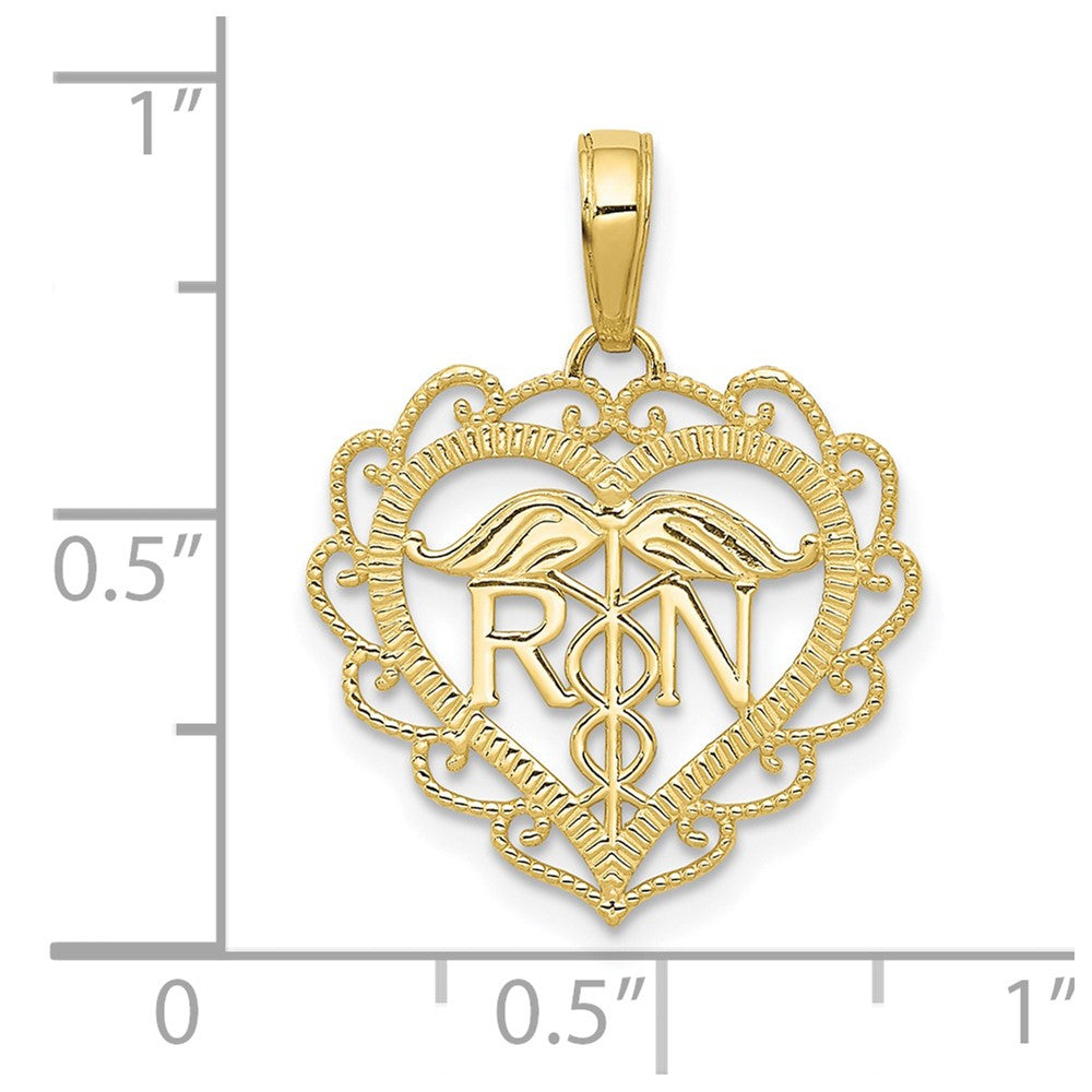 Gold Polished Medical Pendants