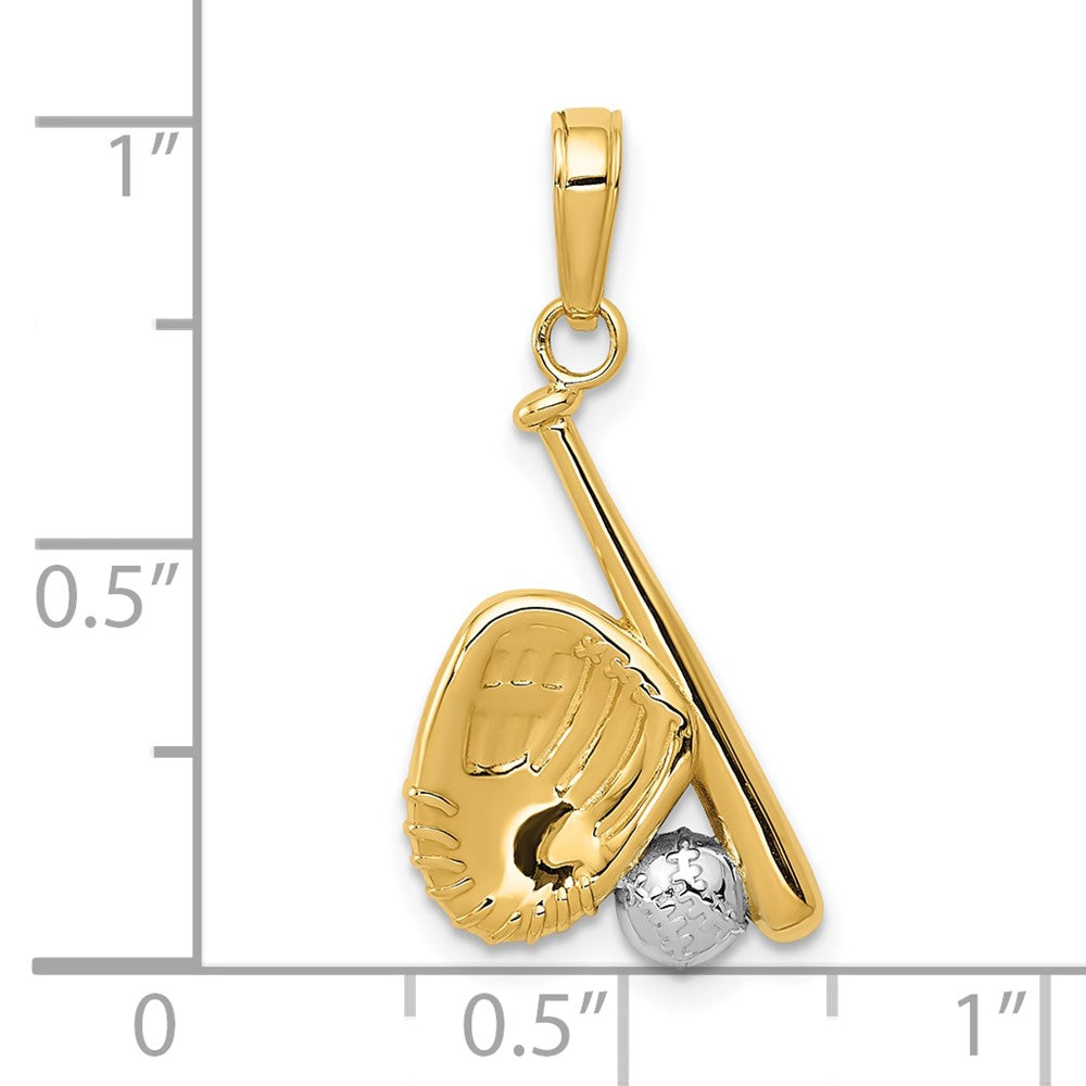 Gold Polished Sports Pendants