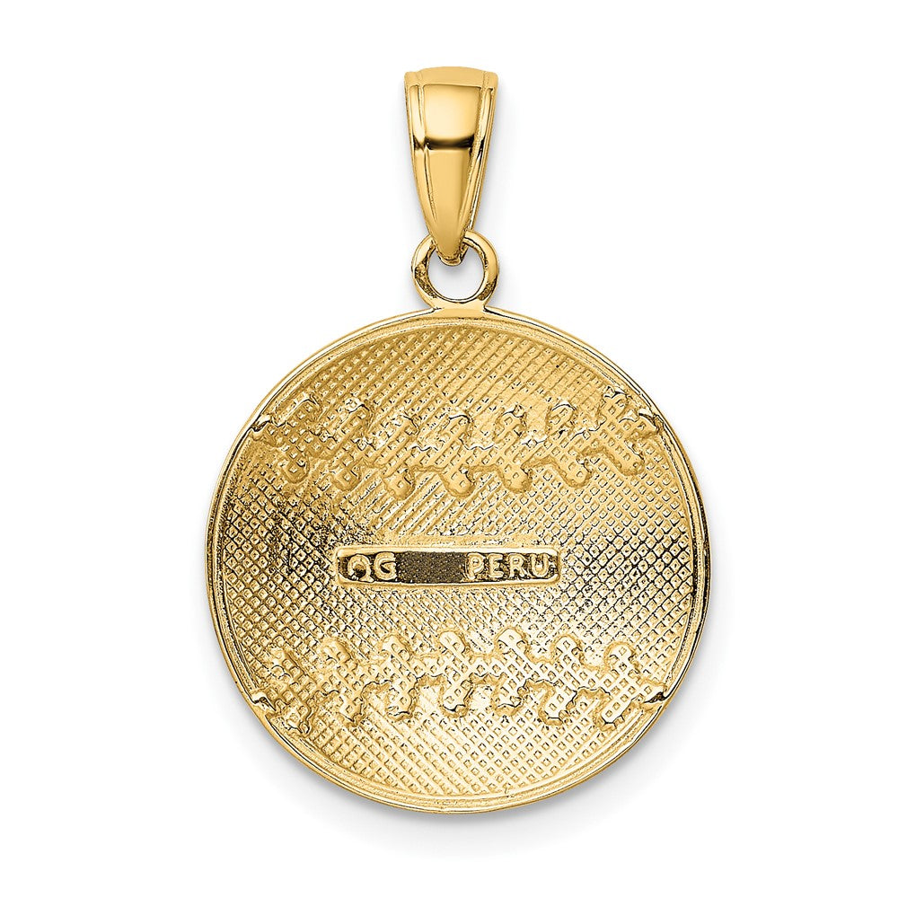 Gold Polished Sports Pendants