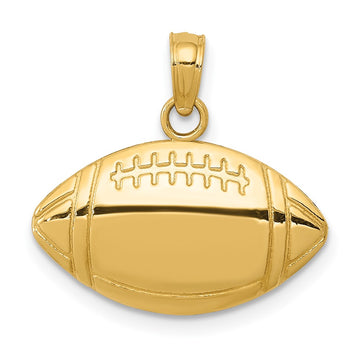 Gold Polished Sports Pendants