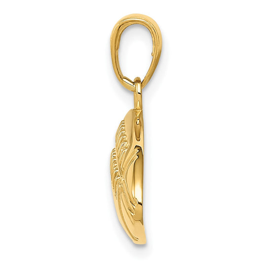Gold Polished Sports Pendants