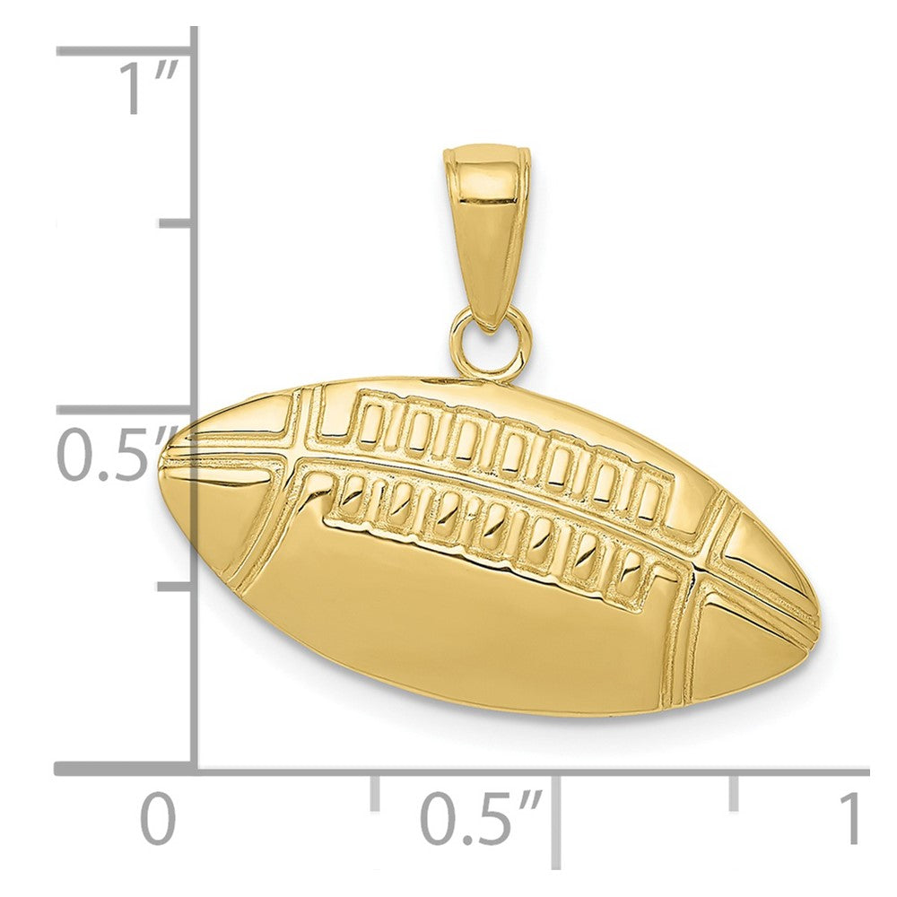 Gold Polished Sports Pendants