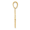 Gold Polished Swimming Pendants
