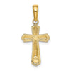 10k Cross Pendant