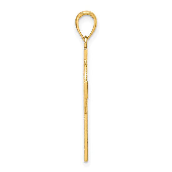 Gold Celtic Cross Pendant