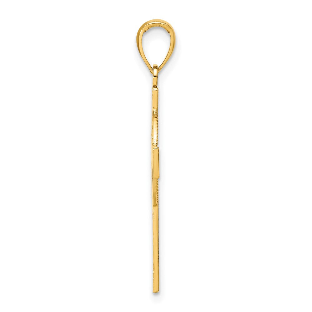 Gold Celtic Cross Pendant